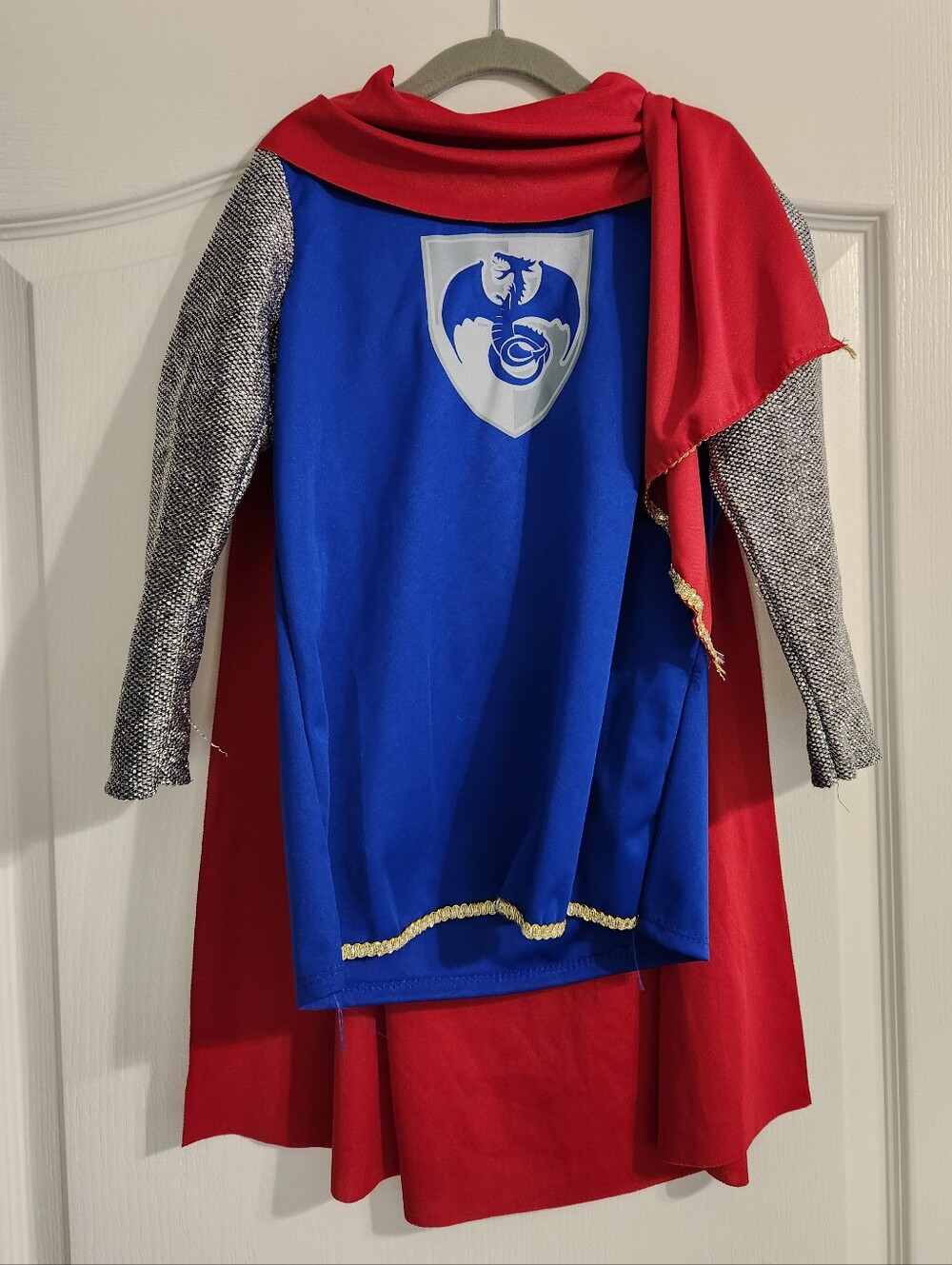Toddler Knight Costume With Hemlet